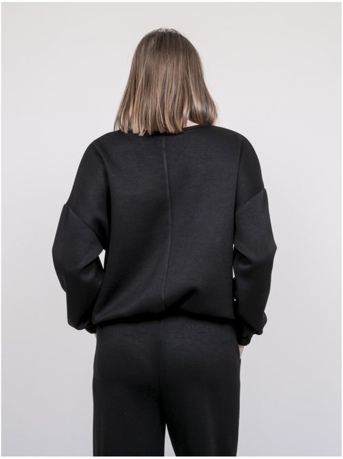 Sweat détails tweed YSEULT - Kiabi