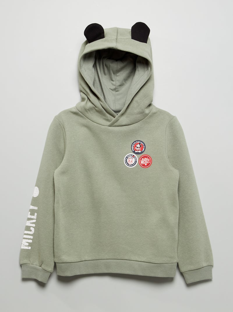 Sweat 'Disney' avec oreilles Vert - Kiabi