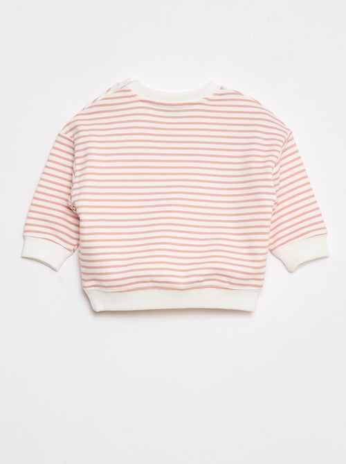 Sweat 'Disney' avec ouverture pressionnée à l'épaule - Kiabi