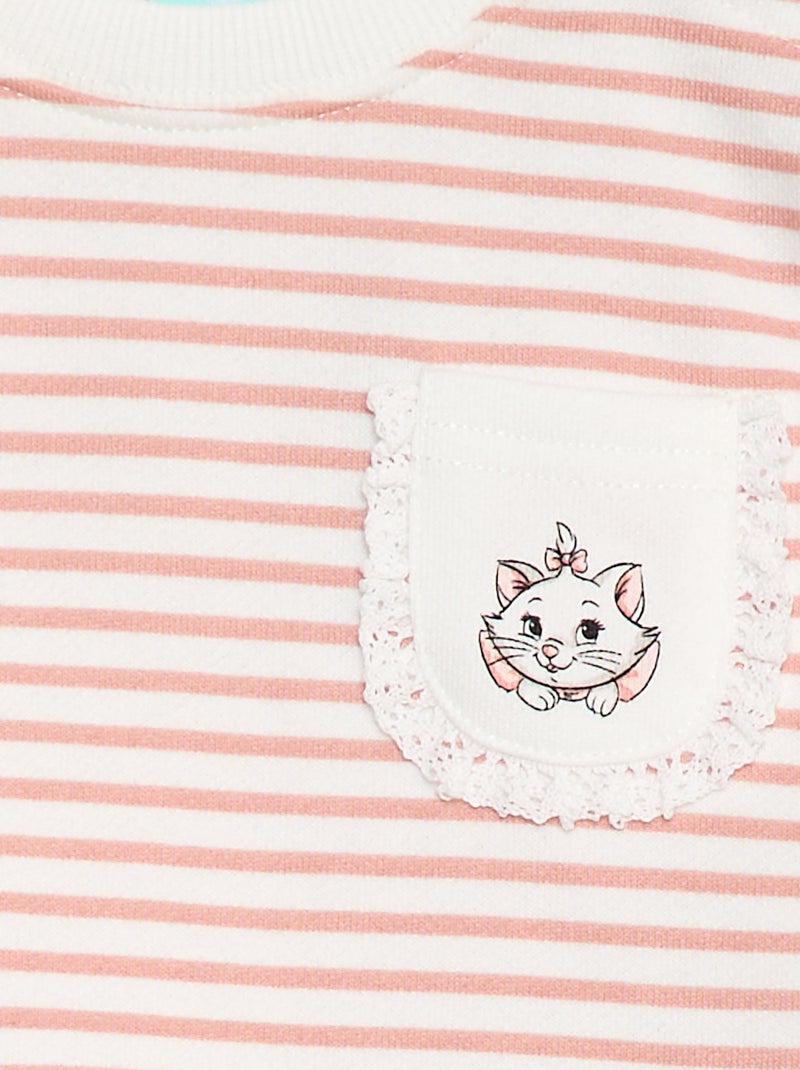 Sweat 'Disney' avec ouverture pressionnée à l'épaule Blanc - Kiabi