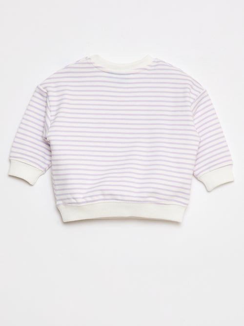 Sweat 'Disney' avec ouverture pressionnée à l'épaule - Kiabi