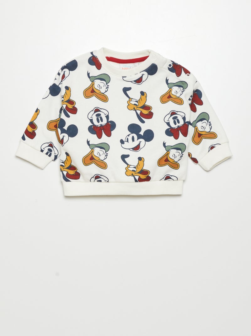 Sweat 'Disney' Blanc - Kiabi