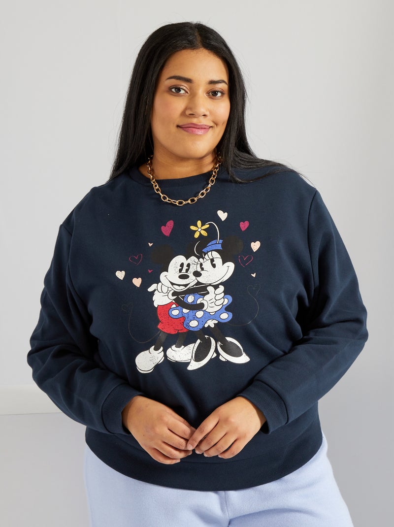 Sweat 'Disney' bleu marine - Kiabi