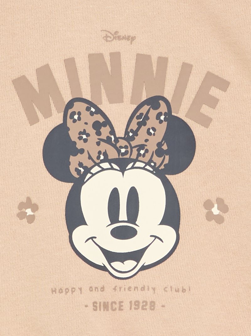 Sweat 'Disney' en molleton non gratté Beige - Kiabi