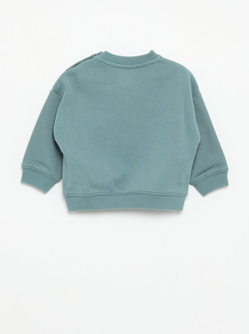 Sweat 'Disney' imprimé Bleu - Kiabi