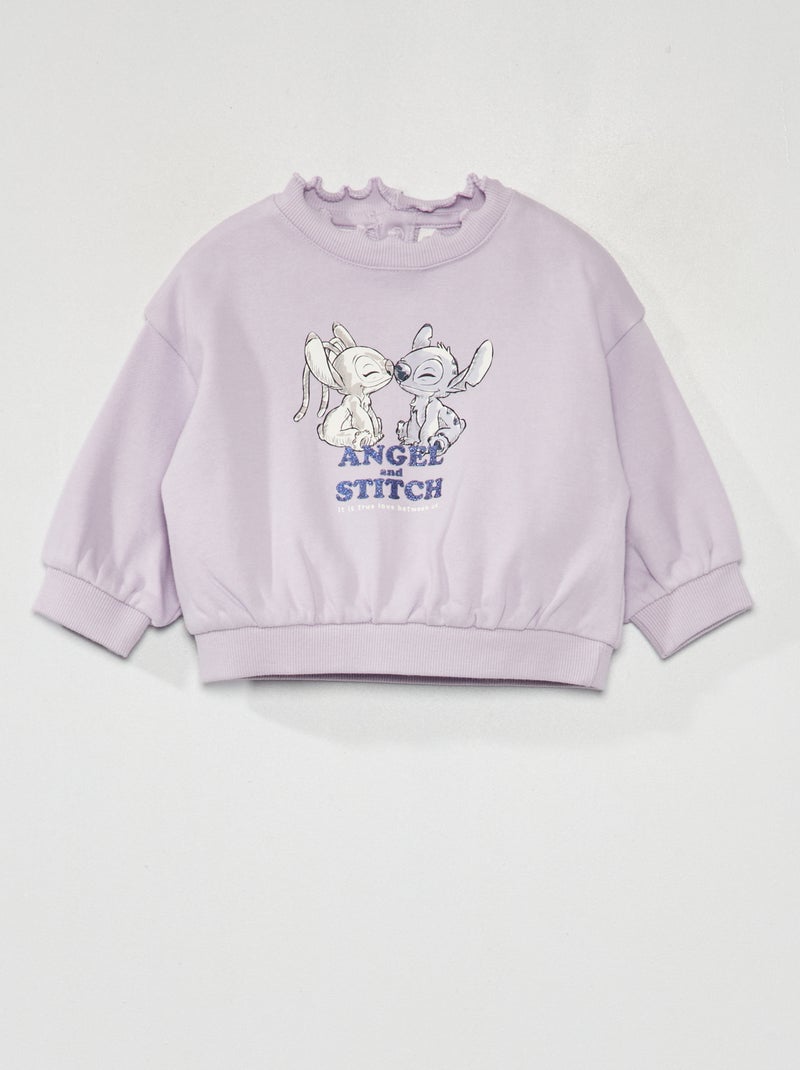 Sweat 'Disney' Violet - Kiabi