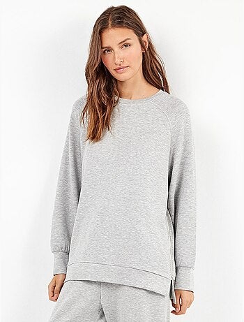 Sweat double toucher doux