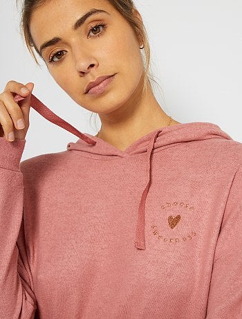 Sweat doux à capuche