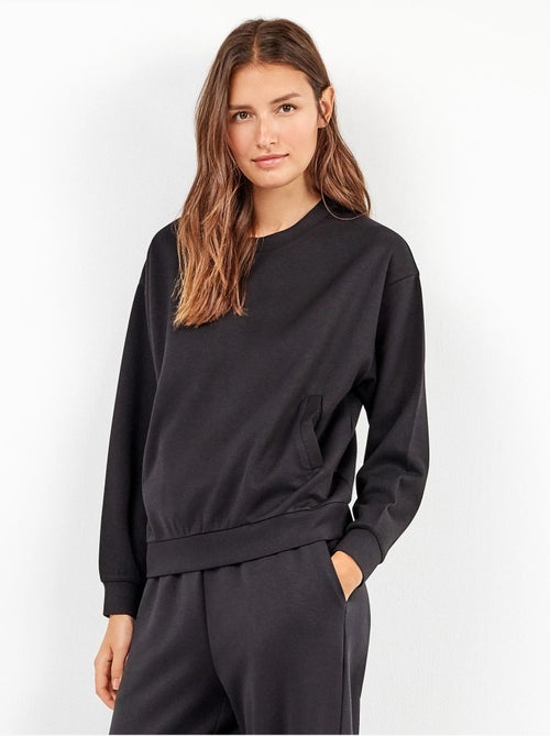 Sweat doux au toucher - Kiabi Sweat doux au toucher - Kiabi