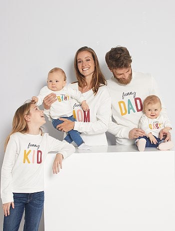 Sweat 'éco-conception' à message