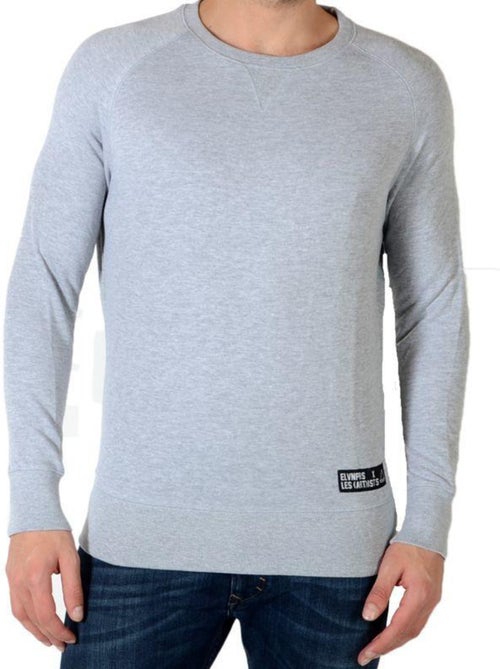Sweat Eleven Paris Fix Hiri M Gris Chiné - Kiabi