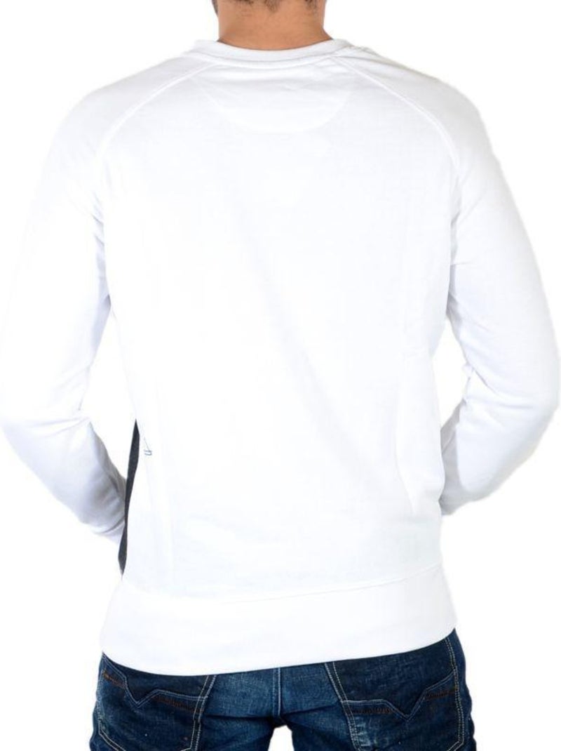 Sweat Eleven Paris Fix Morki Blanc - Kiabi