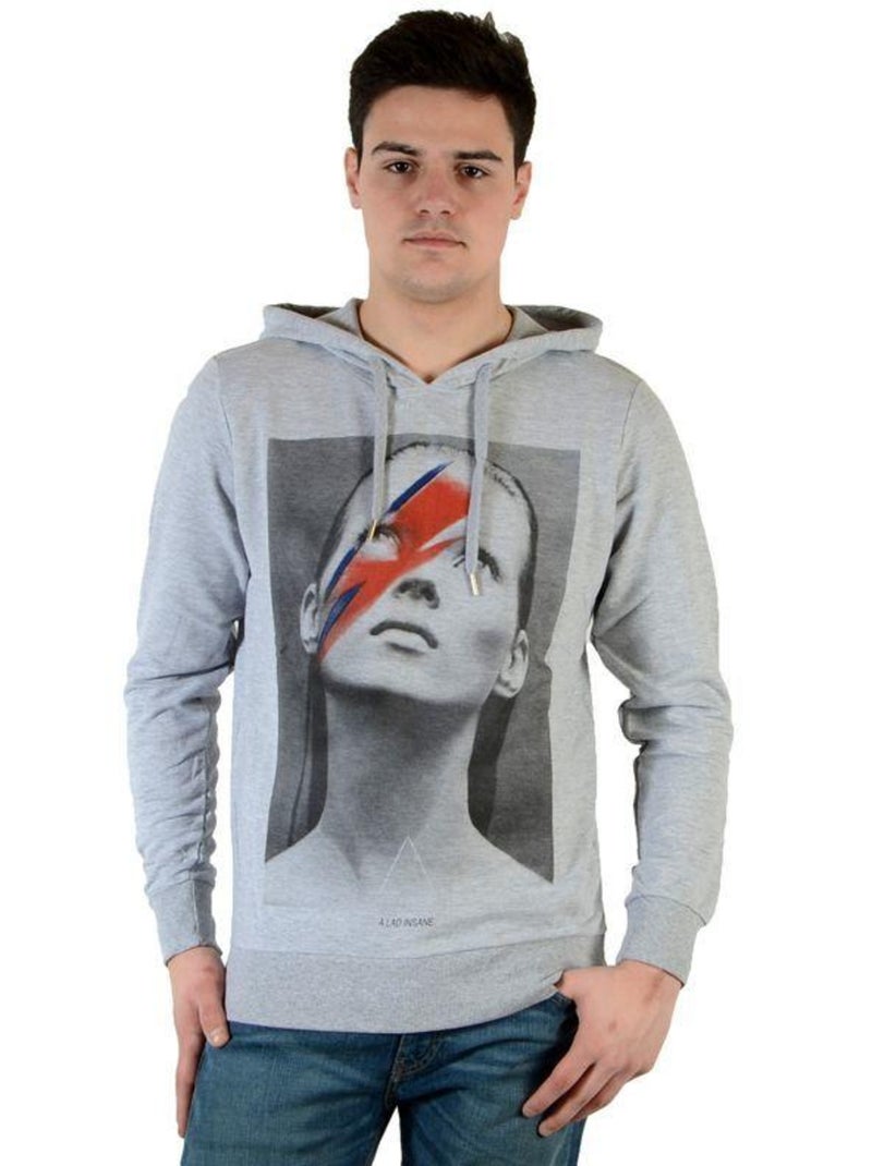 Sweat Eleven Paris Katos HD Kate Moss Gris - Kiabi