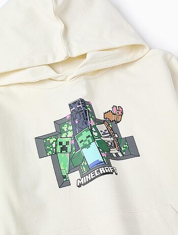 Sweat en Coton à Capuche Minecraft