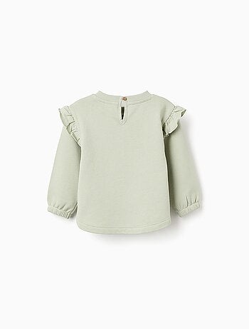 Sweat en Coton à Volants Bambi