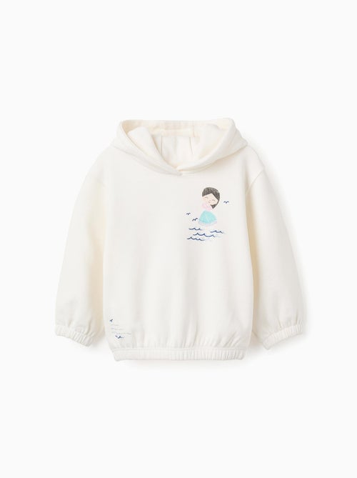 Sweat en Coton avec Capuche - Kiabi