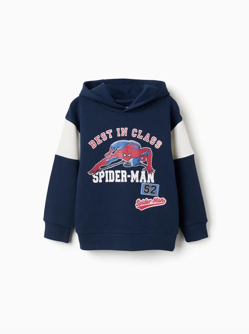 Sweat en coton avec capuche et imprimé spider-man - Kiabi Sweat en coton avec capuche et imprimé spider-man - Kiabi