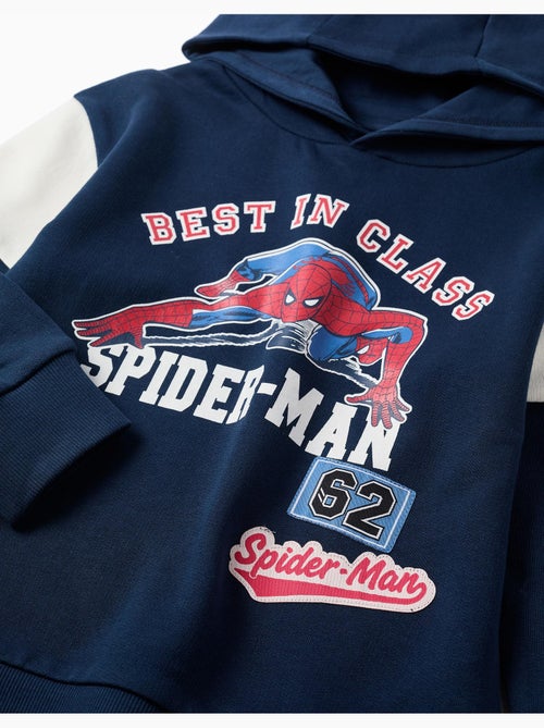 Sweat en coton avec capuche et imprimé spider-man - Kiabi Sweat en coton avec capuche et imprimé spider-man - Kiabi