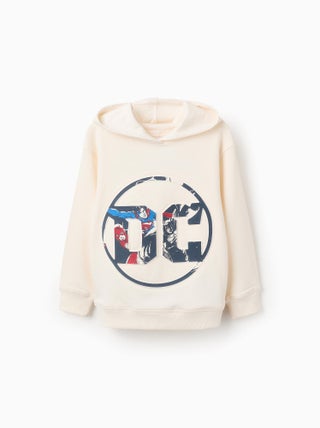 Sweat en Coton avec Capuche Justice League