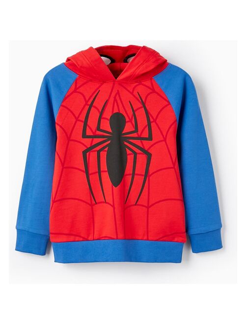 Sweat en coton avec capuche-masque pour garçon 'Spider-Man'  MARVEL SPIDERMAN - Kiabi