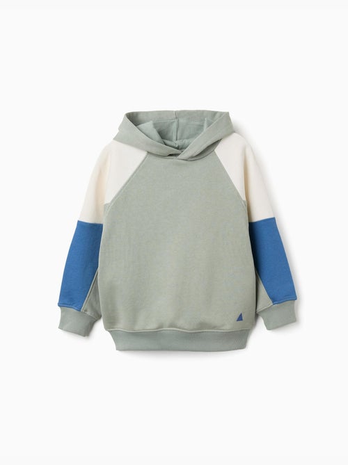 Sweat en coton avec capuche - Kiabi Sweat en coton avec capuche - Kiabi