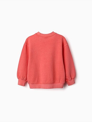 Sweat en coton avec épaules tombantes