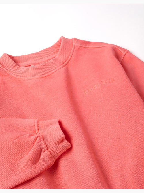 Sweat en coton avec épaules tombantes - Kiabi Sweat en coton avec épaules tombantes - Kiabi