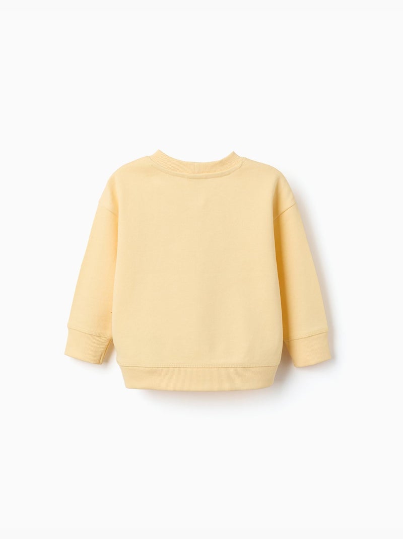 Sweat en coton avec Flash McQueen Jaune - Kiabi