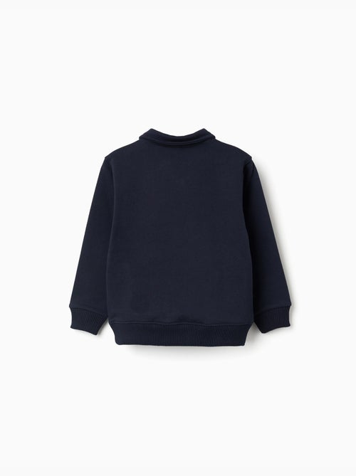 Sweat en coton avec grande poche - Kiabi Sweat en coton avec grande poche - Kiabi