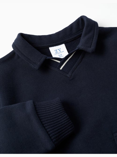 Sweat en coton avec grande poche - Kiabi Sweat en coton avec grande poche - Kiabi