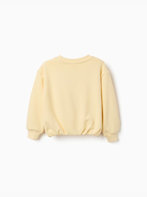 Sweat en coton avec imprimé Creativity - Kiabi