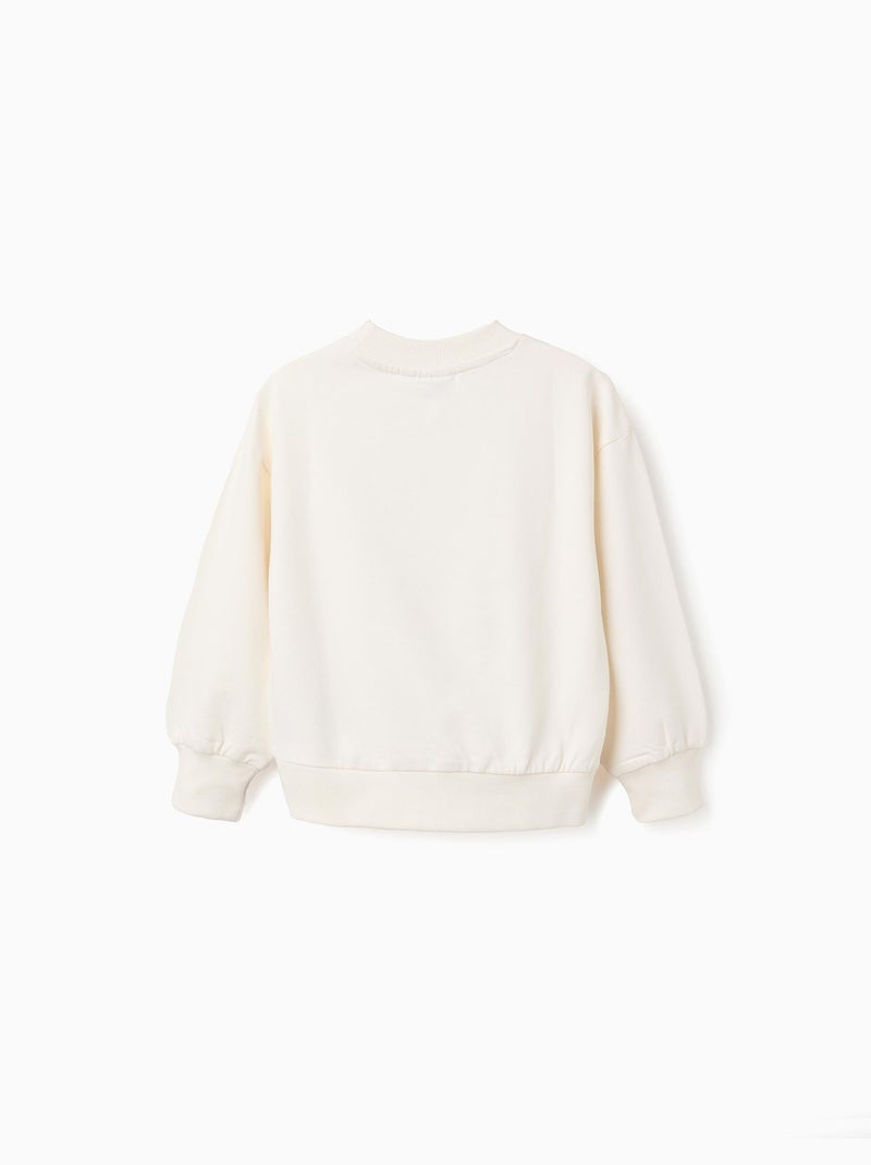 Sweat en Coton avec Imprimé Kuromi Beige clair - Kiabi
