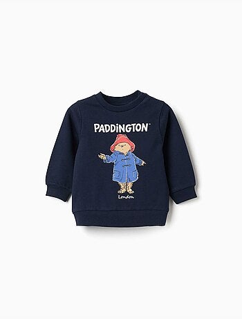 Sweat en coton avec imprimé Paddington