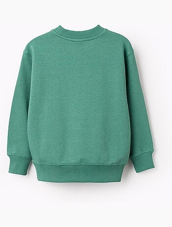 Sweat en coton avec imprimé Unlock Your Creativity
