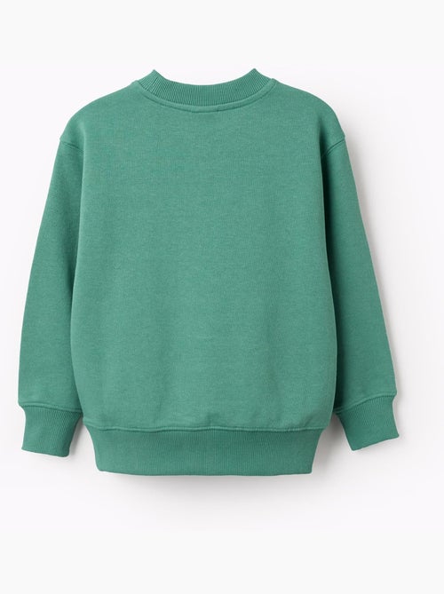 Sweat en coton avec imprimé Unlock Your Creativity - Kiabi