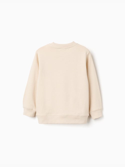 Sweat en coton avec imprimé Work of Art - Kiabi