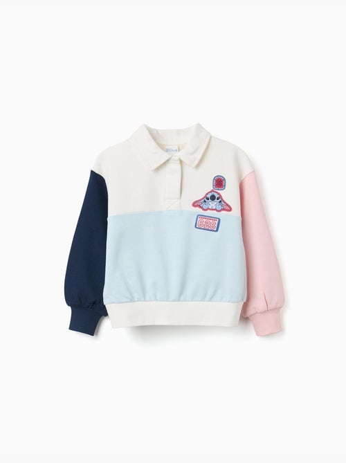 Sweat en coton avec imprimés stitch - Kiabi Sweat en coton avec imprimés stitch - Kiabi