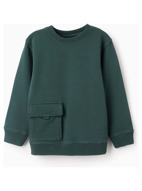 Sweat en Coton avec Poche Brothers & Sisters - Kiabi