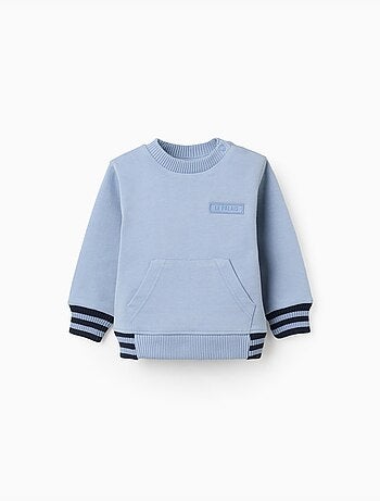 Sweat en coton avec une poche kangourou