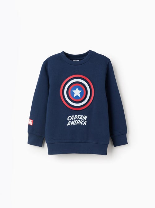 Sweat en Coton Captain America - Kiabi