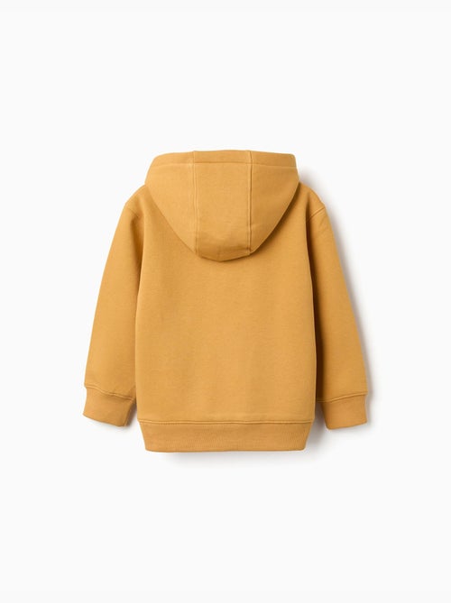 Sweat en coton peigné à capuche avec imprimé - Kiabi Sweat en coton peigné à capuche avec imprimé - Kiabi