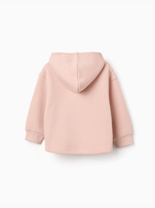 Sweat en coton peigné à capuche et imprimé floral - Kiabi Sweat en coton peigné à capuche et imprimé floral - Kiabi