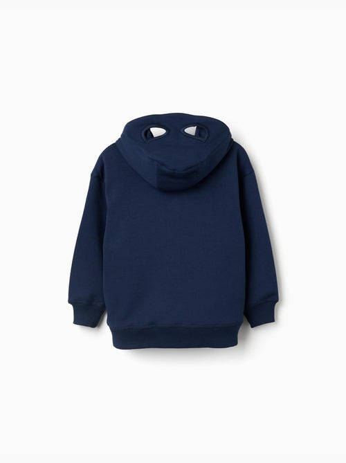 Sweat en coton peigné à capuche et imprimés Spider-Man - Kiabi Sweat en coton peigné à capuche et imprimés Spider-Man - Kiabi