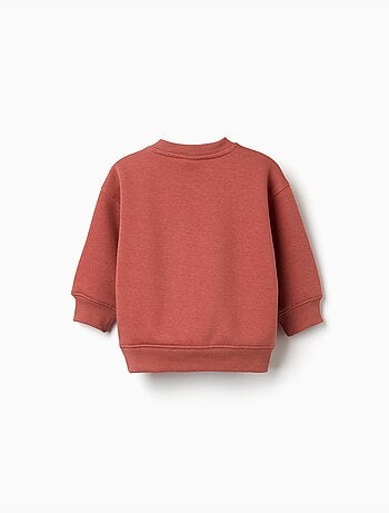 Sweat en coton peigné à imprimé invisible dreamers