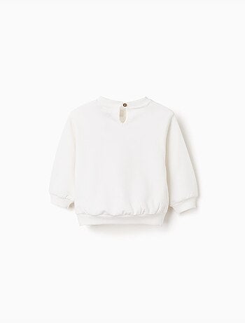 Sweat en coton peigné à imprimé Peppa Pig