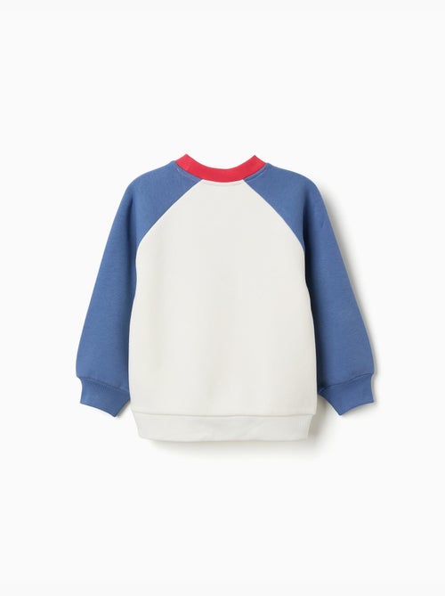 Sweat en coton peigné avec imprimé art manifesto - Kiabi Sweat en coton peigné avec imprimé art manifesto - Kiabi