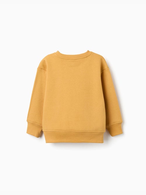 Sweat en coton peigné avec imprimé en relief - Kiabi Sweat en coton peigné avec imprimé en relief - Kiabi