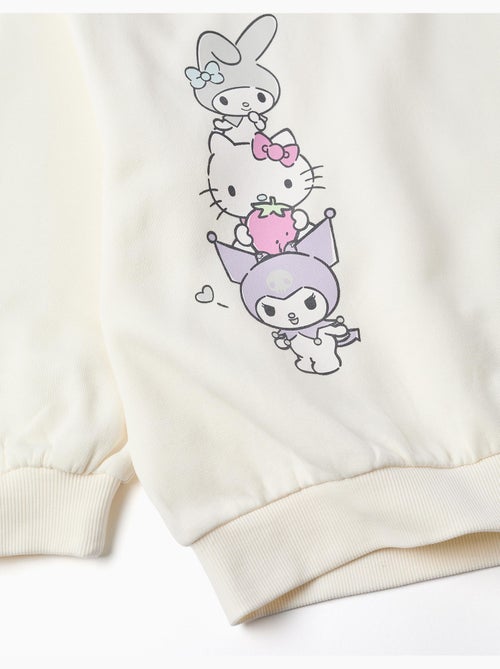 Sweat en coton peigné avec imprimé Hello Kitty - Kiabi Sweat en coton peigné avec imprimé Hello Kitty - Kiabi