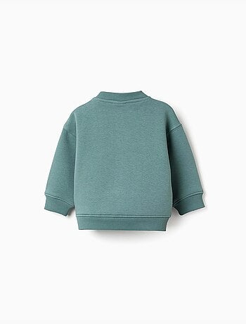 Sweat en coton peigné à imprimé Invisible Dreamers