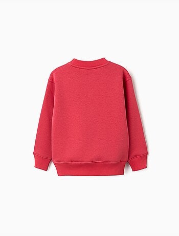 Sweat en coton peigné avec imprimé my home